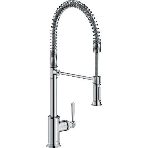 AXOR dusjhode 270mm tut etgr bl Ståloptikk