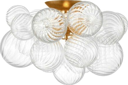 Talia 20" Flush Mount Gild