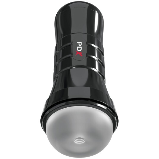 PDX Extreme Wet Strokers Super Slide & Glide Masturbator XXL Black