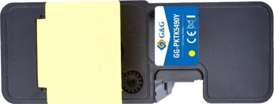 TB Toner TK-5490Y Gul Høykapasitet (2.400 sider) erstatter Kyocera 1T0C22ANL1 TB Premium toner