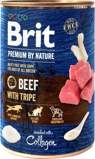 Brit Premium by Nature Okse med vom Hundemat 6 x 400 g