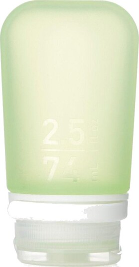 Humangear GoToob+ Silikon Reiseflaske med Sugekopp 74 ml M Grønn