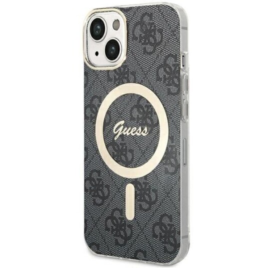 Guess Hardcase til iPhone 15 Plus / 14 Plus 6.7" med 4G MagSafe - Svart