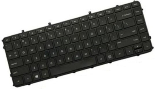 HP KEYBOARD ISK/PT BLK/NSV BL W8