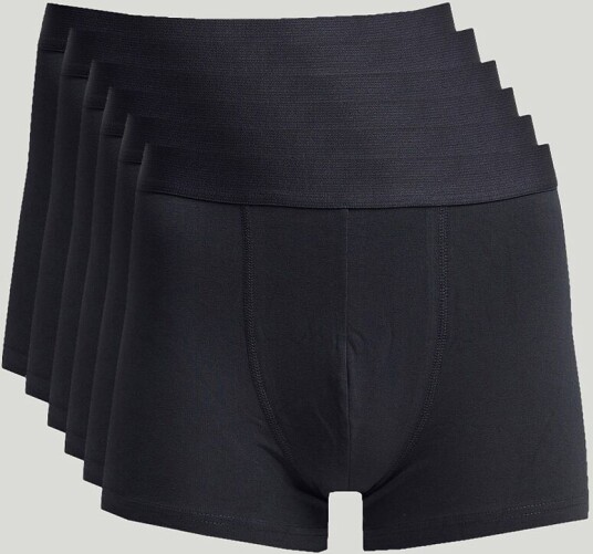 Bread & Boxers 6-Pack Boxer Brief Dark Navy