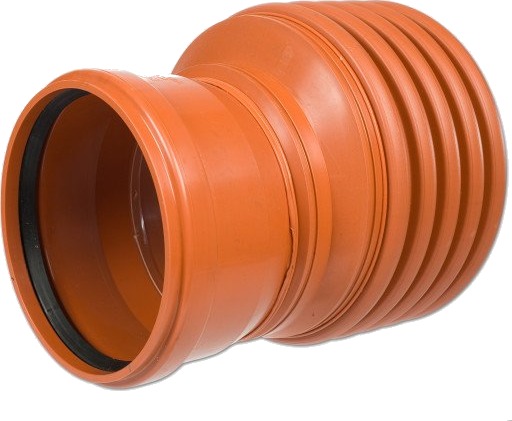 Kaczmarek Reduksjon PP K2 DN400 x 160mm Til Glatt Spiss Uten Gummiring