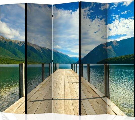 Romdeler - Mountain lake bridge II 225x172 - Artgeist sp. z o. o.