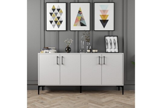 Desgrar Konsollbord 160x78 cm Hvit
