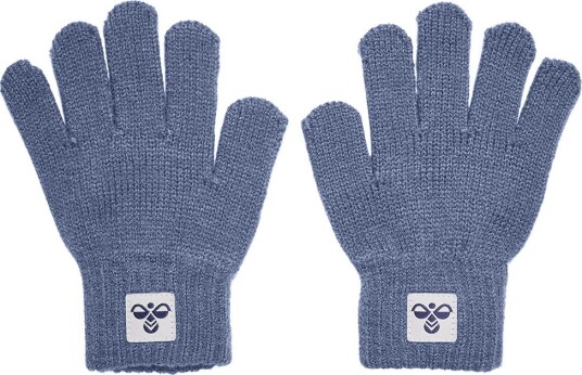 Hummel Hansker   2 pack   Strikk   HmlJr   Flint Stone   Hummel   8 12 år (128 152)   Handsker   Blå