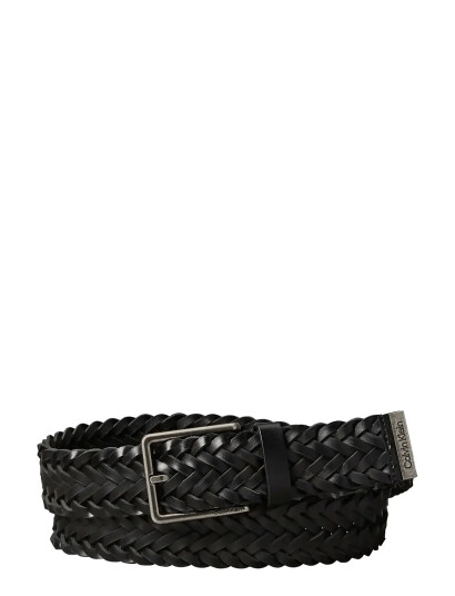 Calvin Klein Warmth Buckle Woven 35Mm Fixed     Black   105