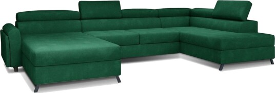 Seksjon Eltap Josette 360x200x92 cm Kronos 19 Mørk Grønn Høyre