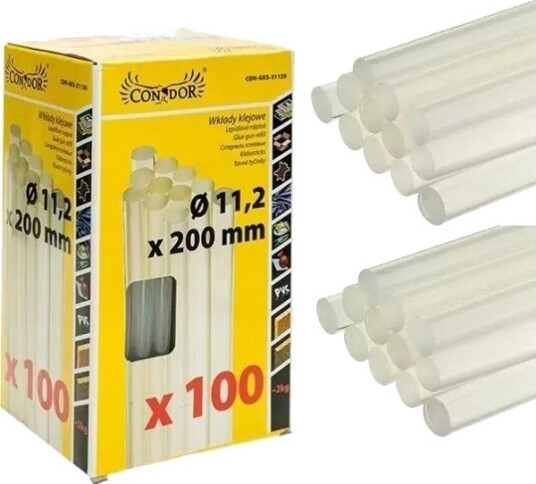 Drel Limstifter Drel Wklad Klejowy 11,2X200 Mm / 1 Kg Transparent