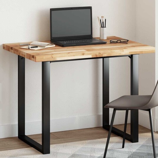 Bordplate rektangulær 120x70x4 cm heltre akasie