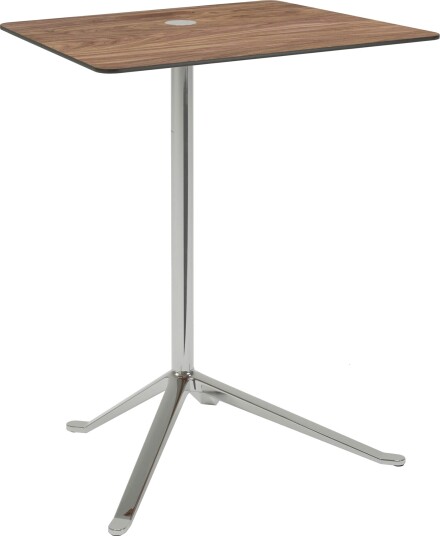 Little Friend KS14 Sidebord Valnøtt/Polert Aluminium