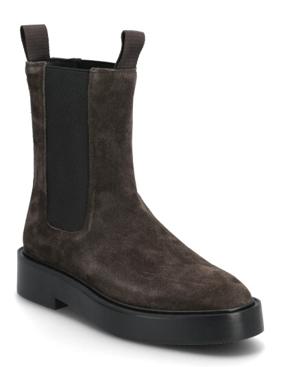 Calvin Klein Convave Welt Chesea Suede - Brown - 38