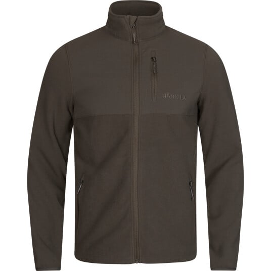 Härkila Fjell Fleece Jacket Shadow Brown M, Shadow Brown