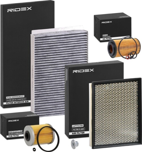 Filtersett RIDEX 4055F0765