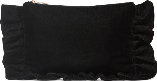 PipolS Bazaar Pipol's Bazaar Velvet Clutch Dream Black Black ONE SIZE