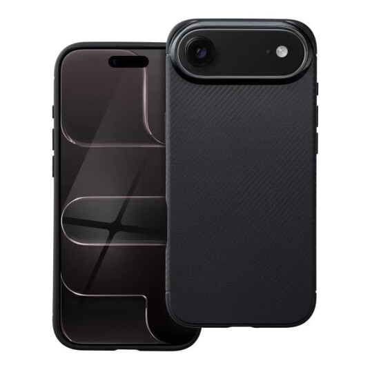 OEM Carbon Premium Deksel for iPhone 17 Air Svart