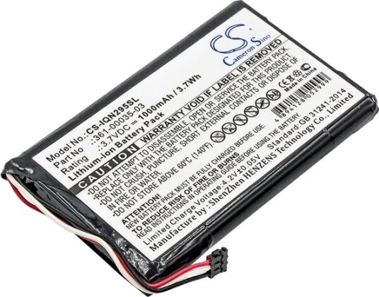 Cameron Sino Batteri For GPS Garmin Nuvi 2555LMT