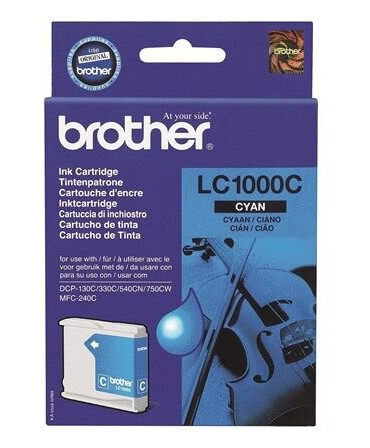 Brother LC 1000C - Blekkpatron Blå Brother LC 1000C - Blekkpatron Blå