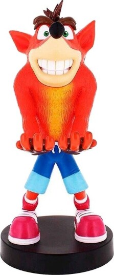 Northix Crash Bandicoot Figur og Kontrollerholder 20 cm