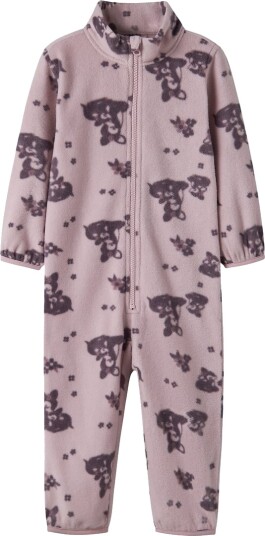 Name It Fleecedress   NmnSpectra  Violet Ice/Deer   Name It   6 år (116)   Fleecedress Lilla Rosa