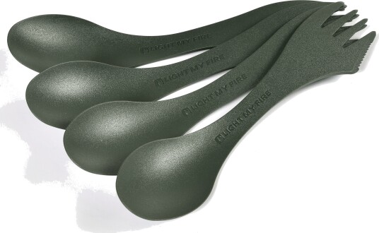Light My Fire Swedish Spork original 4-pack Sagegreen