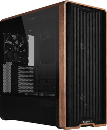 Lian Li Lancool 217 Midi Tower PC-kabinett i Sort med Herdet Glass Lian Li Lancool 217 Midi Tower PC-kabinett i Sort med Herdet Glass