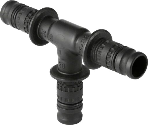 32 x 20 x 32 mm Press-T-stykke PVDF Mepla 32 x 20 x 32 mm Press-T-stykke PVDF Mepla