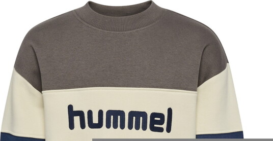 Hummel    Genser Sweat Block Dark Gull Gray