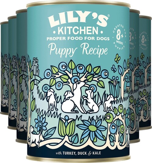 Lily´s Kitchen våtfôr Puppy Våtfor Recipe & Duck Fôr Og Våtfôr Kjæledyr Hjem & Fritid Turkey 6x400 G