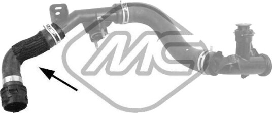 Radiatorslange Metalcaucho 97787