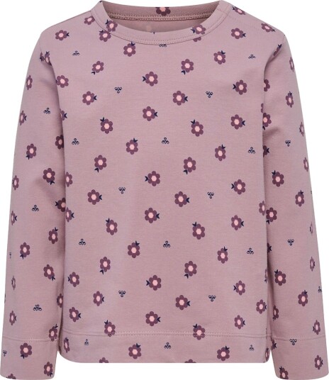 Hummel Genser HmlMini AOP Sea Tåke Hummel 4 år (104) Genser Lilla Rosa