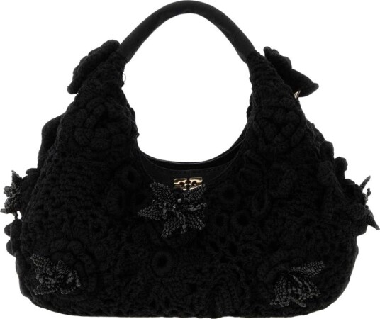 Ganni Dame Vesker Svart ONE SIZE, Ganni Dame Vesker Svart ONE SIZE,
