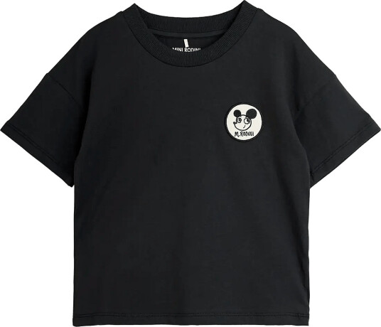 Mini Rodini Ritzratz Patch Ss Tee Black 140/146