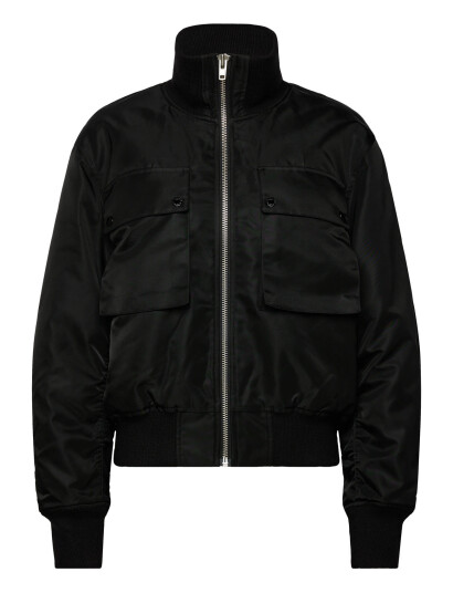 Copenhagen Studios Cph Bomber Jacket 1 Nylon Black - Black - L Copenhagen Studios Cph Bomber Jacket 1 Nylon Black - Black - L