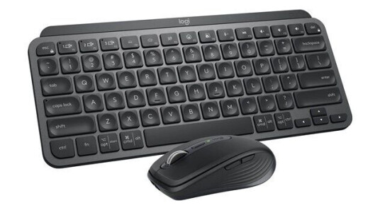 Logitech MX Keys Mini Combo for Business - Tastatur & Mussett - Universal - Svart