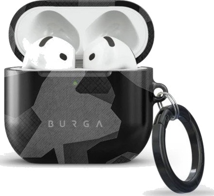 Burga Cover til Apple Airpods 4/4 ANC Night Black Camo