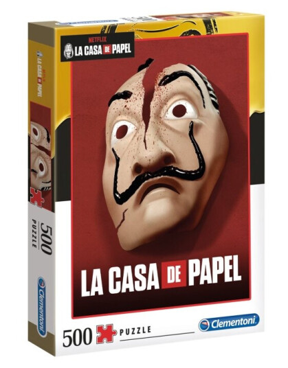 Clementoni Money Heist La Casa De Papel Puslespill 500 Deler