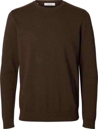Selected Slmberg Crew Neck Noos Brown L