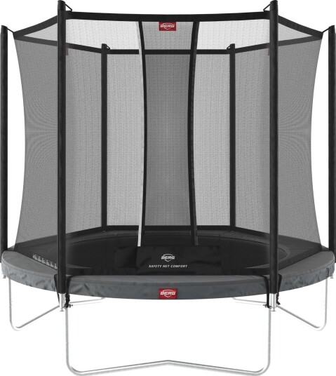 Berg Trampoline Favorit Regular 200cm Grå m/nett Berg Trampoline Favorit Regular 200cm Grå m/nett
