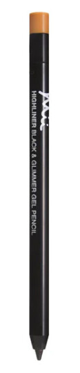 Mii Highliner Black and Gold Glimmer Gel Pencil 02