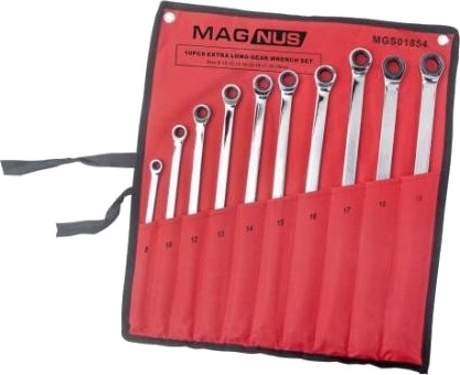 MAGNUS MGS01854 Kombinasjonsnøkkelsett med skralle MAGNUS MGS01854 Kombinasjonsnøkkelsett med skralle