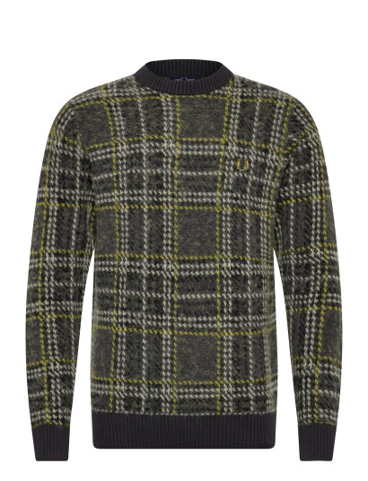 Fred Perry Brushed Tartan Jmpr - Multi/patterned - S