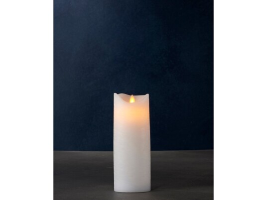 Sirius Home Sara Exclusive Led Vokslys Hvid Ø 7,5 H 20 Cm Sirius Home Sara Exclusive Led Vokslys Hvid Ø 7,5 H 20 Cm