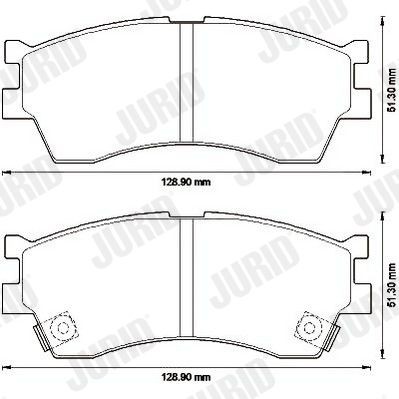 Bremseklosser JURID 572560J