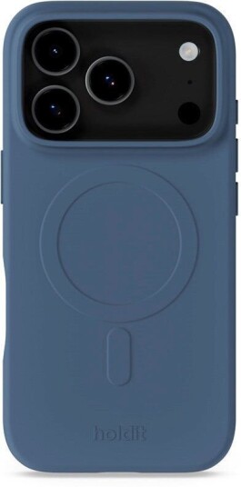Holdit iPhone 17 Pro Soft MagSafe Case Pacific Blue