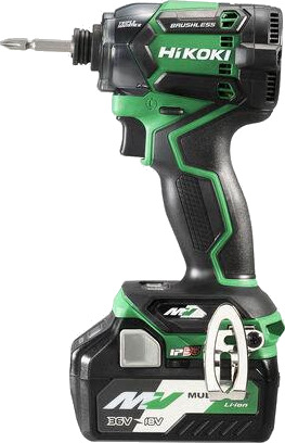 HiKOKI WH36DC Slagskrutrekker med batteri og lader 68010875 Maskiner HiKOKI WH36DC Slagskrutrekker med batteri og lader 68010875 Maskiner