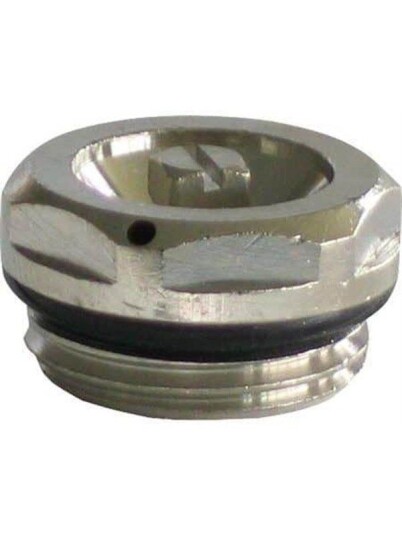 Pettinaroli Radiator air vent with o-ring chromium plated 1/2